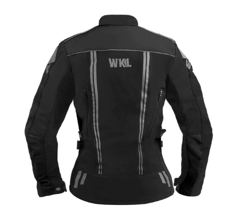 Chamarra de Protección para Motociclista Dama WorkLand Negro - Imagen 4