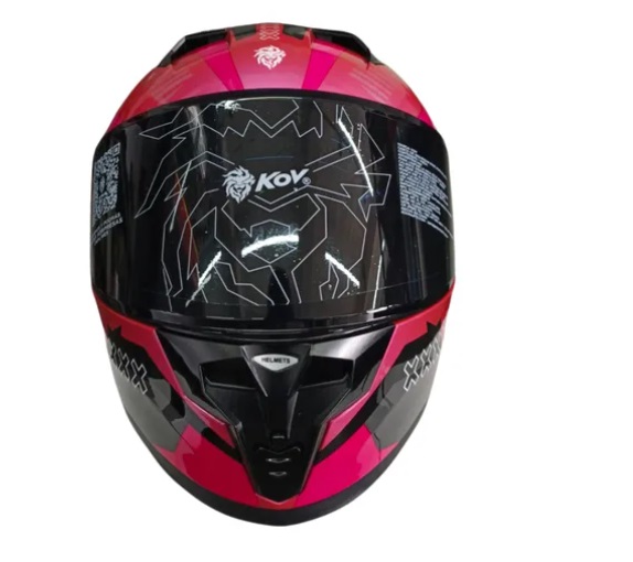 Casco Kov Ares Knox Rosa - Imagen 2
