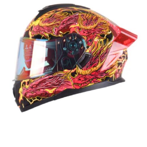 Casco Edge Boston Hidra Rojo