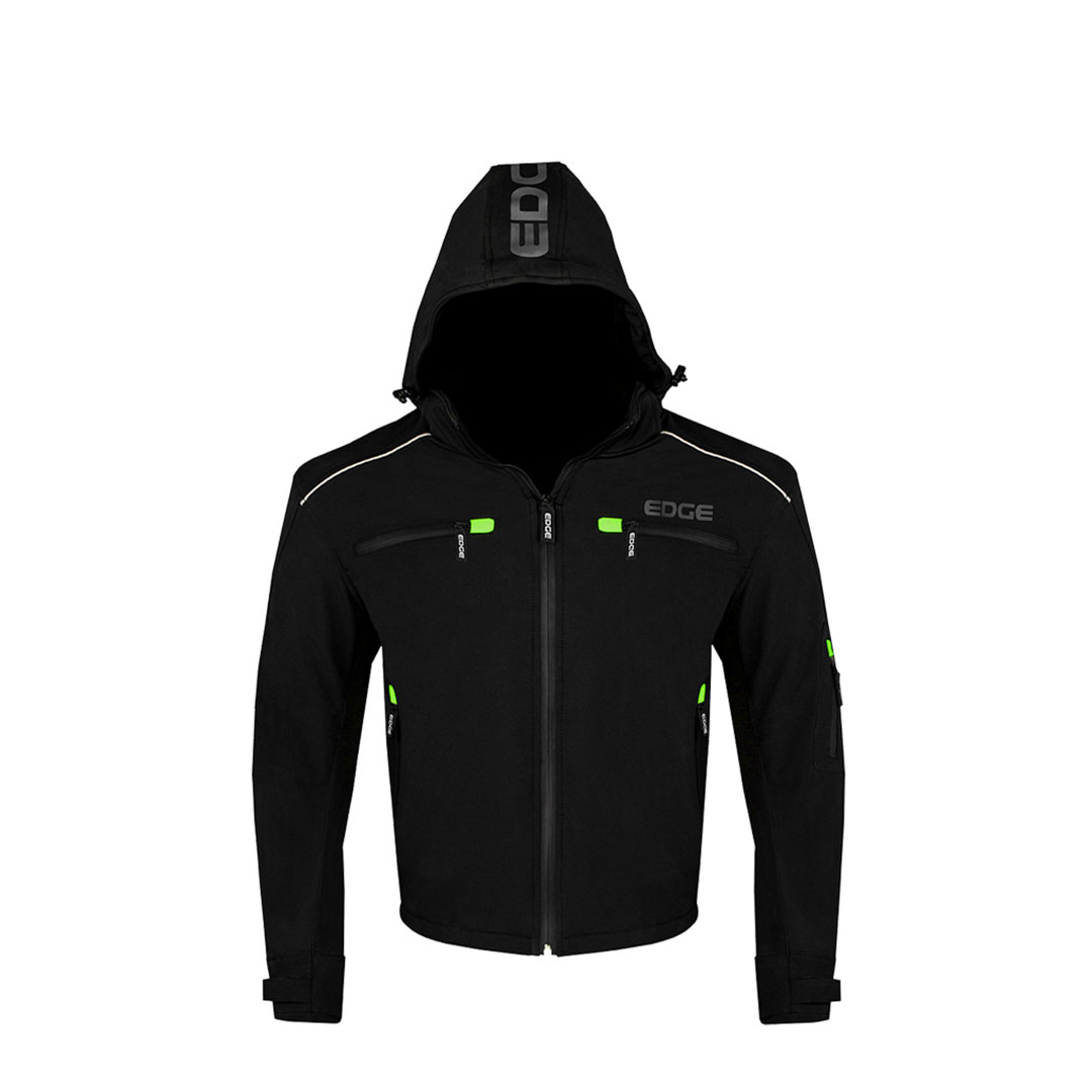 Chamarra Edge Sport Negra - Imagen 3