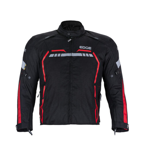 Chamarra Edge Negro/Rojo