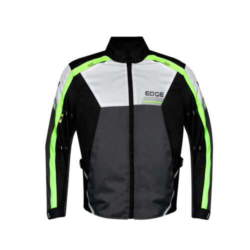 Chamarra Edge Gris Neon