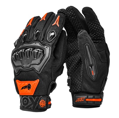 Guante ISP Touch Negro/ Naranja