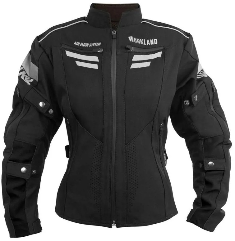 Chamarra de Protección para Motociclista Dama WorkLand Negro
