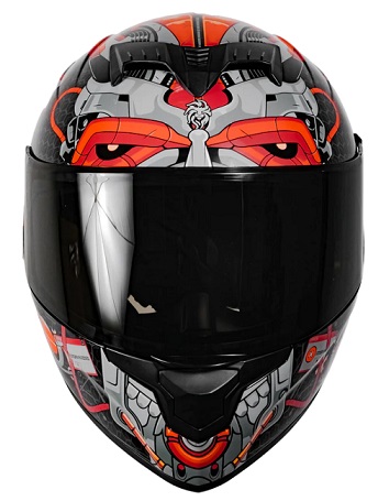 Casco Kov Sparta Error Rojo - Imagen 2