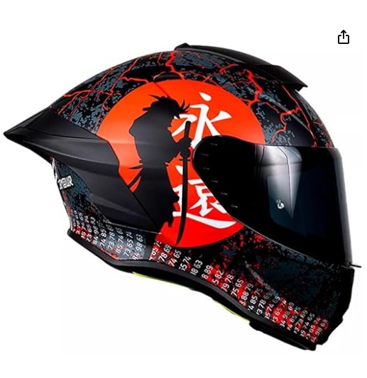 Casco Kov Buster Rider Armour Rojo - Imagen 2
